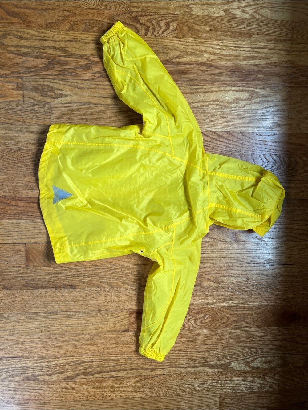 L.L.Bean Toddlers' Discovery Rain Jacket, Yellow - Picture 3 of 4